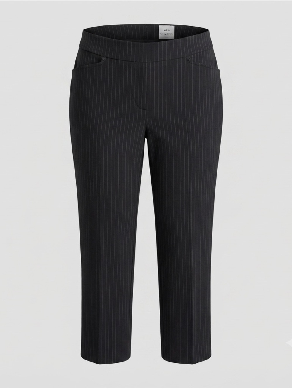 Rafaella Graphite Pinstripe Stretch Pants – Size 18 – NWT